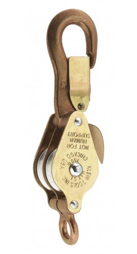 Klein Tools 268 Block with eye to splice line to block-