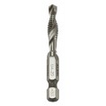 Klein Tools 32242 Drill Tap, 1/4-20 tap size, 0.25" hex shank-