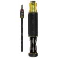 Klein Tools 32304 14-in-1 HVAC Adjustable-Length Impact Screwdriver with Flip Socket-