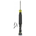 Klein Tools 32327 27-in-1 Multi-Bit Precision Screwdriver with Tamperproof Bits-