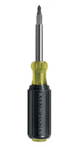 Klein Tools 32477-12 10-in-1 Multi-Bit Screwdriver/Nut Driver-