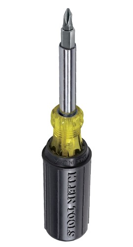 Klein Tools 32500 11-in-1 Multi-Bit Screwdriver/Nut Driver-