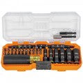 Klein Tools 32502HD KNECT&amp;trade; Impact-Rated Screwdriver and Socket Set with Case, 41-Piece-