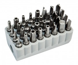 Klein Tools 32525 Tamperproof Bit Set, 32 pieces-