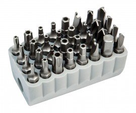 Klein Tools 32525 Tamperproof Bit Set, 32 pieces-