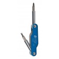 Klein Tools 32534 10-Fold Screwdriver with Schrader valve core-