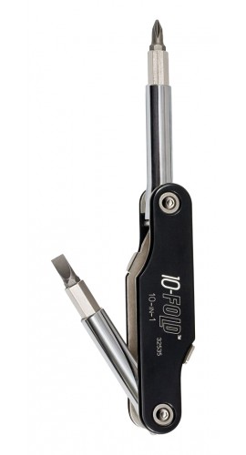 Klein Tools 32535 10-in-1 Folding Screwdriver/Nut Driver-