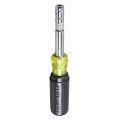 Klein Tools 32596 8-in-1 HVAC Slide Driver Multi-Bit Screwdriver/Nut Driver-