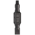 Klein Tools 32744 Bits, SQ2/SL316, 1/4 inch Hex Pk 3-
