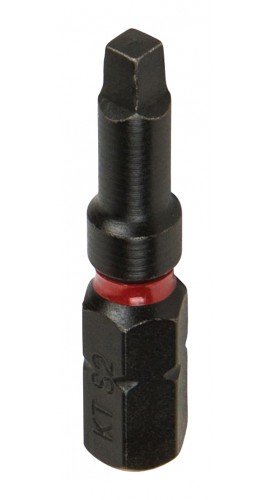 Klein Tools 32797 Pro Impact Power Bits, #2 square, 5-pack-