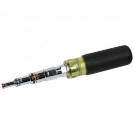 Klein Tools 32809MAG 9-in-1 Pass Through SAE Multi-Nut Driver, Magnetic-
