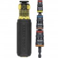 Klein Tools 32910 7-in-1 Impact Rated Flip Socket Set with Handle-