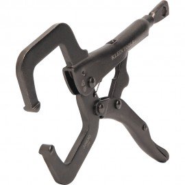 Klein Tools 38630 C-Clamp Locking Pliers With Standard Jaws, 6-Inch-