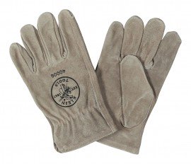 Klein Tools 40006 Cowhide Driver's Gloves, large-