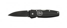 Klein Tools 44000-BLK Lightweight Lockback Knife, 2.25" blade, black-