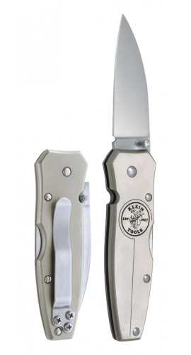Klein Tools 44001 Lightweight Lockback Knife, 2.5&quot; drop-point blade-