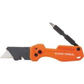 Klein Tools 44304 Folding Utility Knife With Driver-