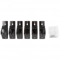 Klein Tools 450500 J-Hooks, 1-Inch, 6-Pack-