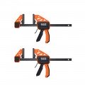 Klein Tools 47550 Speed-Klamp 6-Inch, 150-Pound, 2-Pack-