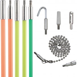 Klein Tools 50254 Multi Flex Glow Rod Set, 25-Foot-