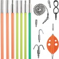 Klein Tools 50354 Multi-Flex Glow Rod Set, 35-Foot-