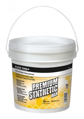 Klein Tools 51012 Premium Synthetic Wax, 1 gallon pail-