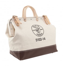 Klein Tools 5102-14 Canvas Tool Bag, 14"-