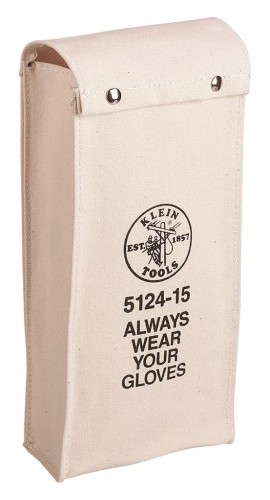Klein Tools 5124-19 No. 10 Canvas Glove Bag, 19"-