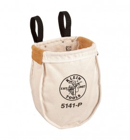 Klein Tools 5141P Canvas Utility Bag, loop connection, 10 x 5 x 12&quot;-