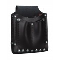 Klein Tools 5145 3-Pocket Leather Utility Pouch-
