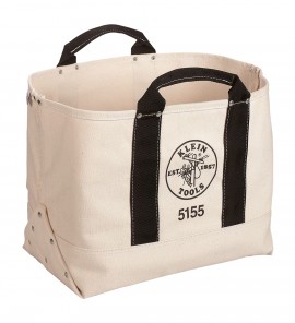 Klein Tools 5155 Canvas Tool Bag, 17"-