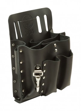 klein tool pouch leather