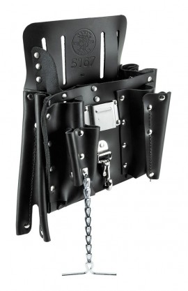 Klein Tools 5167 11-pocket Leather Tool Pouch-