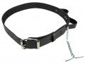 Klein Tools 5207L Electrician's Leather Tool Belt, large-