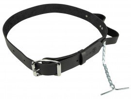 Klein Tools 5207M Electrician's Leather Tool Belt, medium-