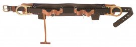 Klein Tools 5268N-21D Fixed Body Belt, 21&quot;, 36 to 44&quot; waist size-