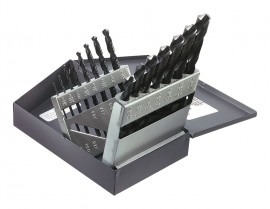 Klein Tools 53001 Regular-Point 15-Piece Drill Bit Set-