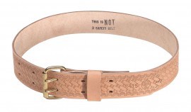 Klein Tools 5415S Heavy-Duty Embossed Leather Tool Belt, Small-