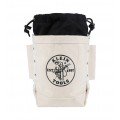 Klein Tools 5416TCP Extra-Tall Top-Closing Bolt Bag, 5 x 12 x 9&quot;-