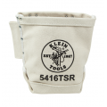Klein Tools 5416TSR Bull-Pin/Bolt Bag with drain holes, 5 x 9 x 10"-