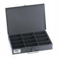 Klein Tools 54437 Storage Box with 12 compartments, mid-size-