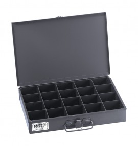 Klein Tools 54439 Mid-Size Storage Box, 20 compartments-
