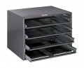 Klein Tools 54477 Slide Rack, 4-box capacity, 15" height-