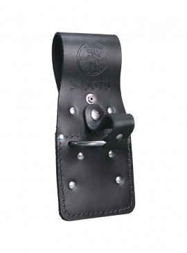 Klein Tools 5456TS Hammer Holder, 2-position hold-down strap, fits belts up to 4"-