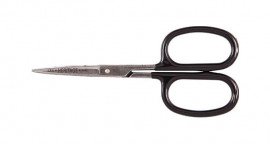 Klein Tools 546C Rubber Flashing Scissors with curved blades, 5.5&quot;-