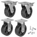 Klein Tools 54850MB MODbox™Utility Cart Caster Replacement Wheel Set, 6-Inch-