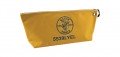 Klein Tools 5539LYEL Canvas Tool Bag with zipper, large, yellow-