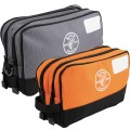 Klein Tools 55579 Double Zipper Tool Bag, 2-Pack-