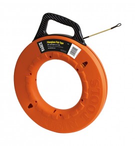 Klein Tools 56014 Fiberglass Fish Tape with spiral leader, 200'-