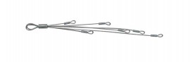 Klein Tools 56107 6-Loop Wire Pulling Leader-